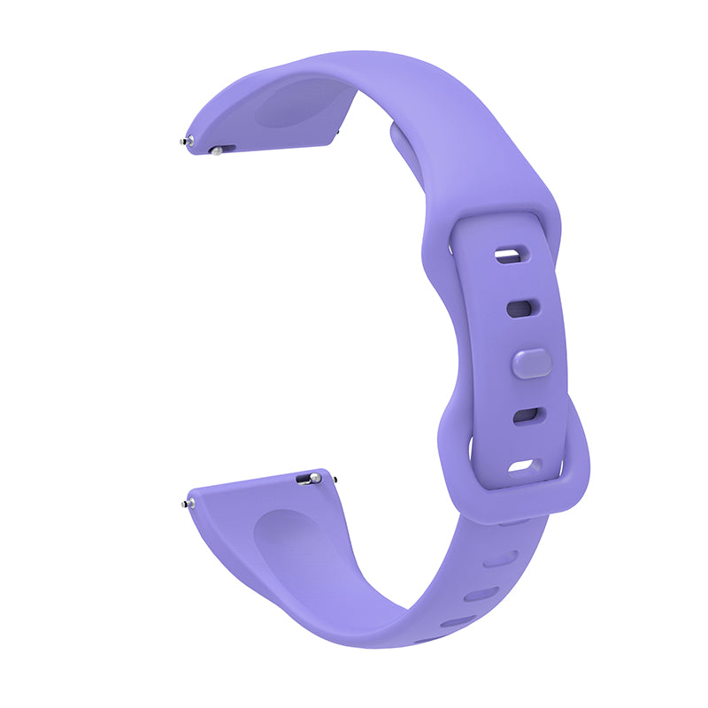 20mm Soft Silicone Smart Watch Band with 8-shaped Buckle Replacement Wrist Strap 20mm Soft Silicone Smart Watch Band with 8-shaped Buckle Replacement Wrist Strap